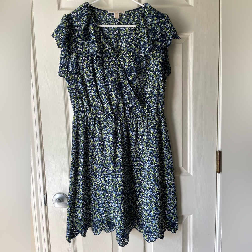 Michael Kors Floral Wrap Dress